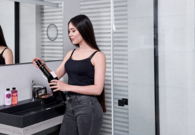 Nanoil pour les cheveux a porosite moyenne